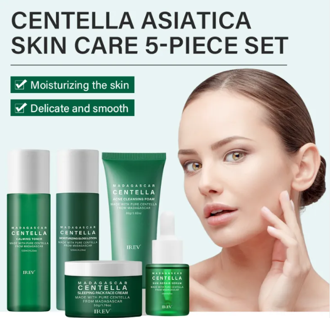 Calm Aura Set — Soothing Centella Routine for Sensitive Skin
