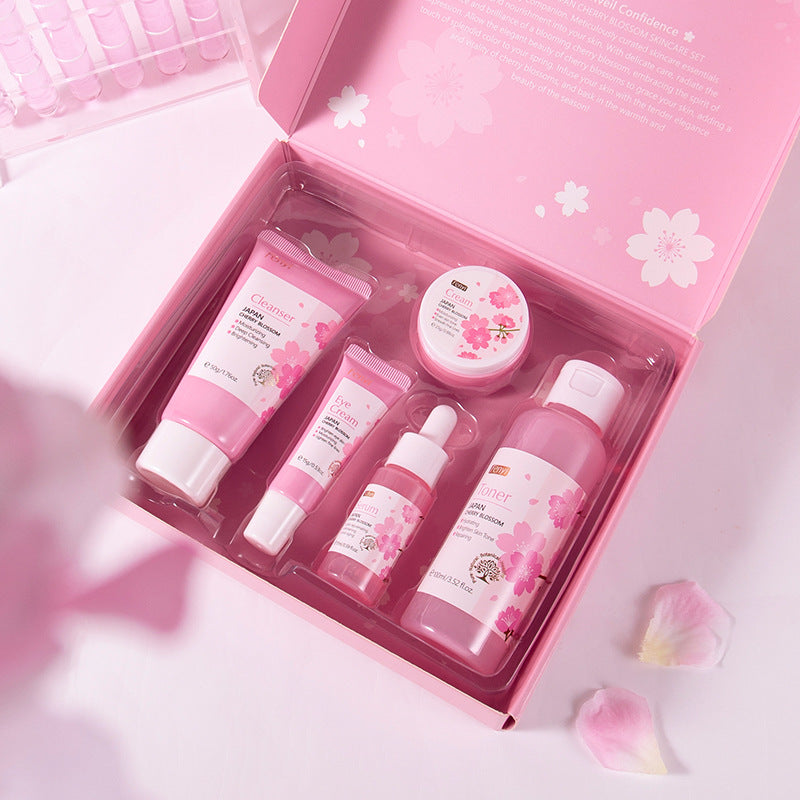 Cherry Glow Ritual Kit — 5-Step Korean Routine