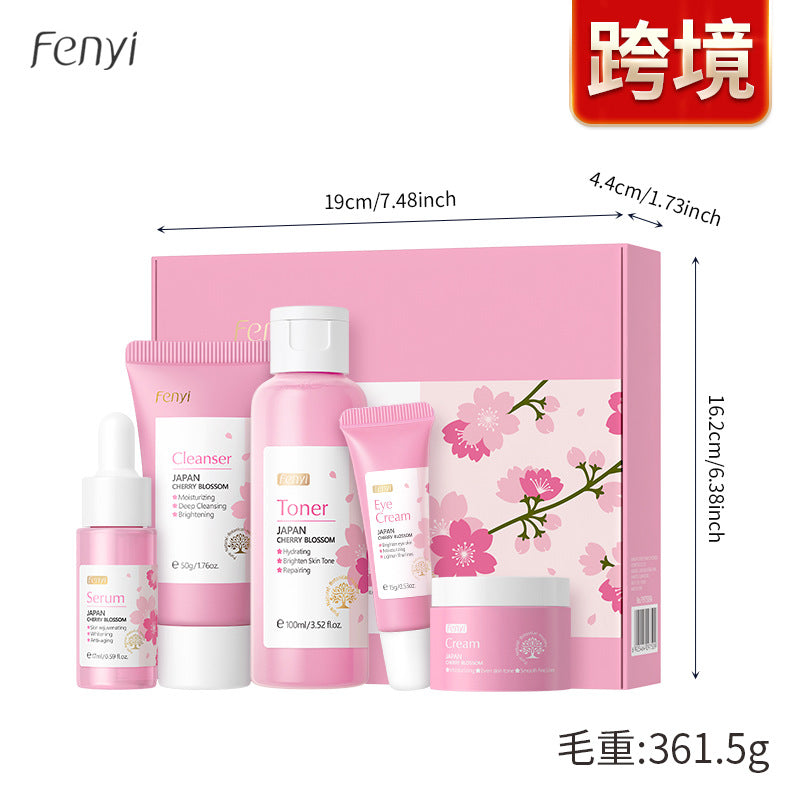 Cherry Glow Ritual Kit — 5-Step Korean Routine